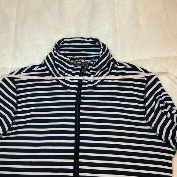 Kate Lord Striped Women's Top - Black and White - Picture 5 of 7